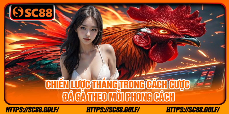 Chiến lược thắng trong cách cược đá gà theo mỗi phong cách