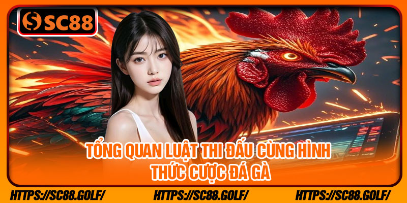 Tổng quan luật thi đấu cùng hình thức cược đá gà